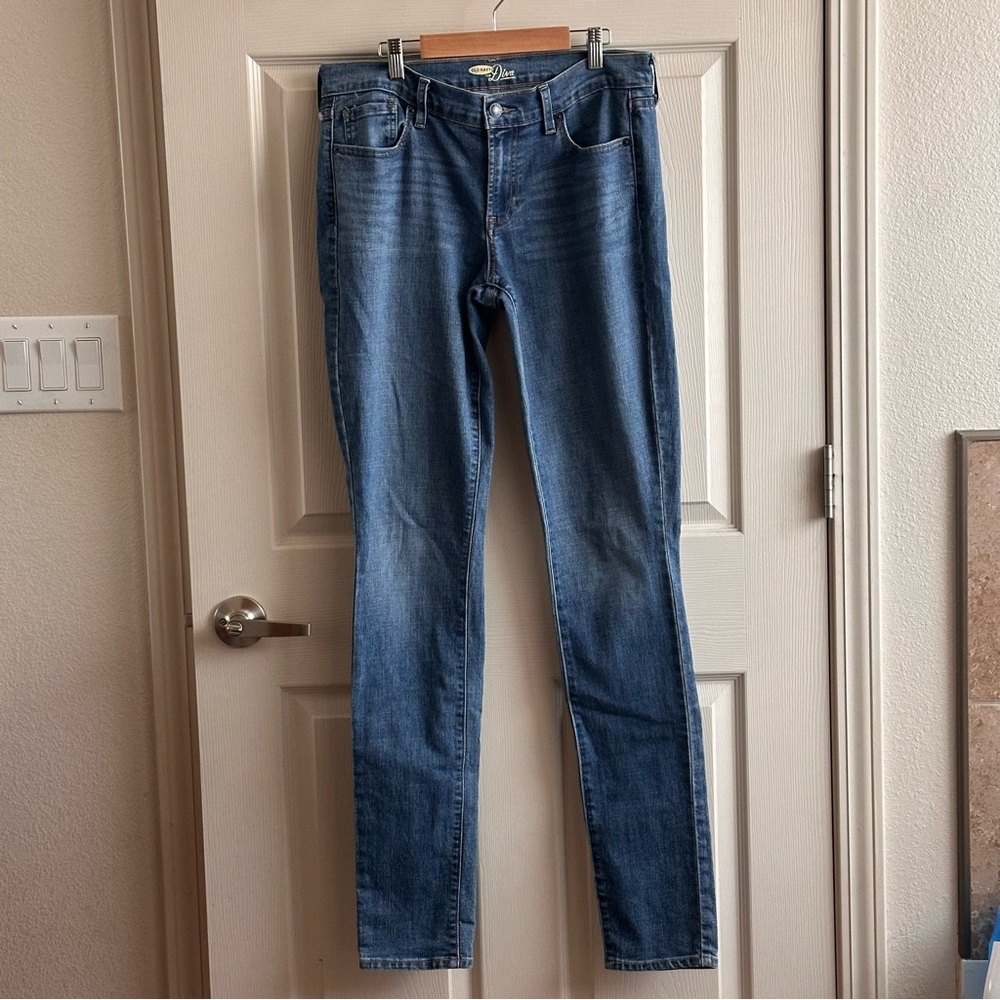 Old Navy Classic Blue The Diva Skinny Jeans Women’s Size 8 Tall